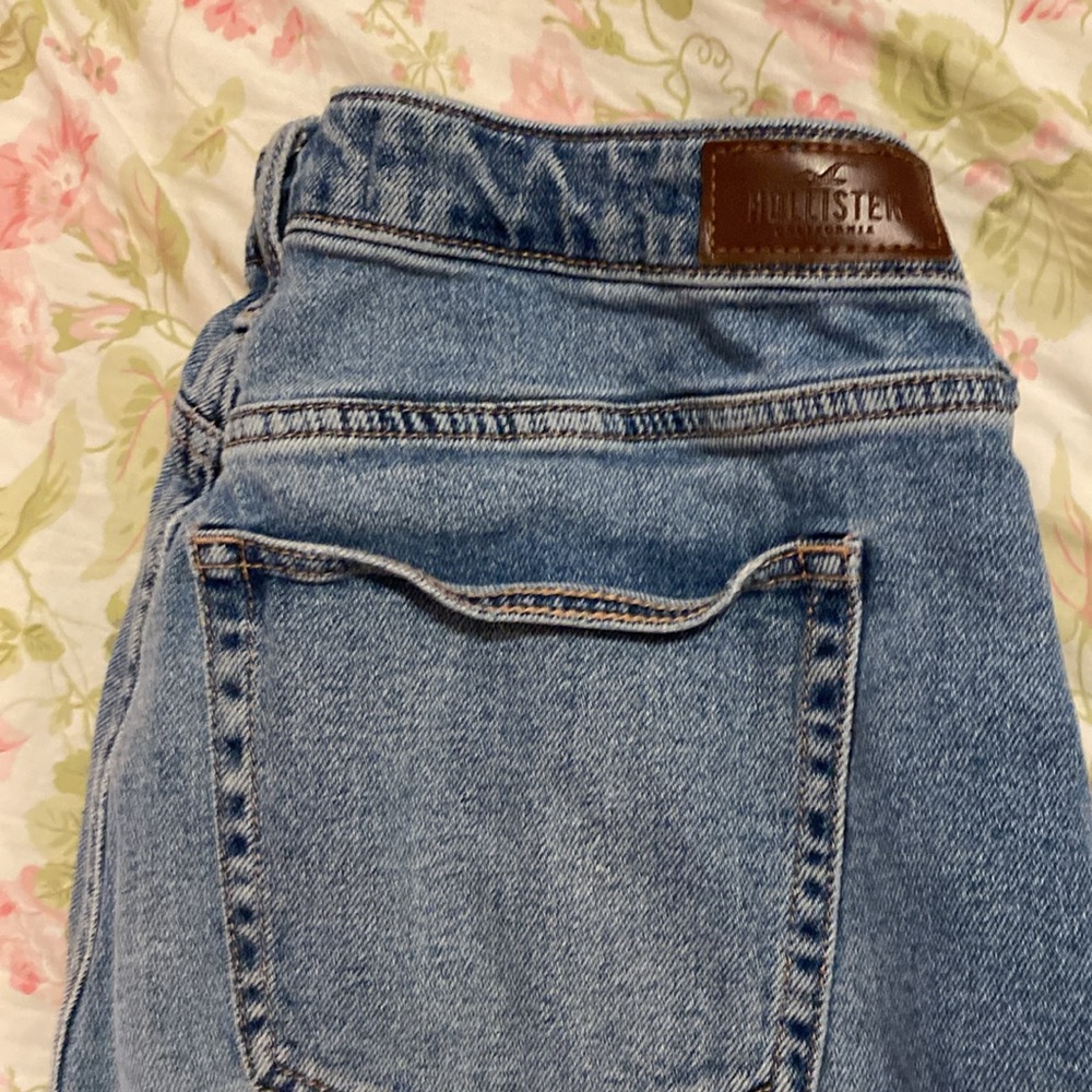 Hollister Curvy High Rise Vintage Straight Jeans Size 15 Regular